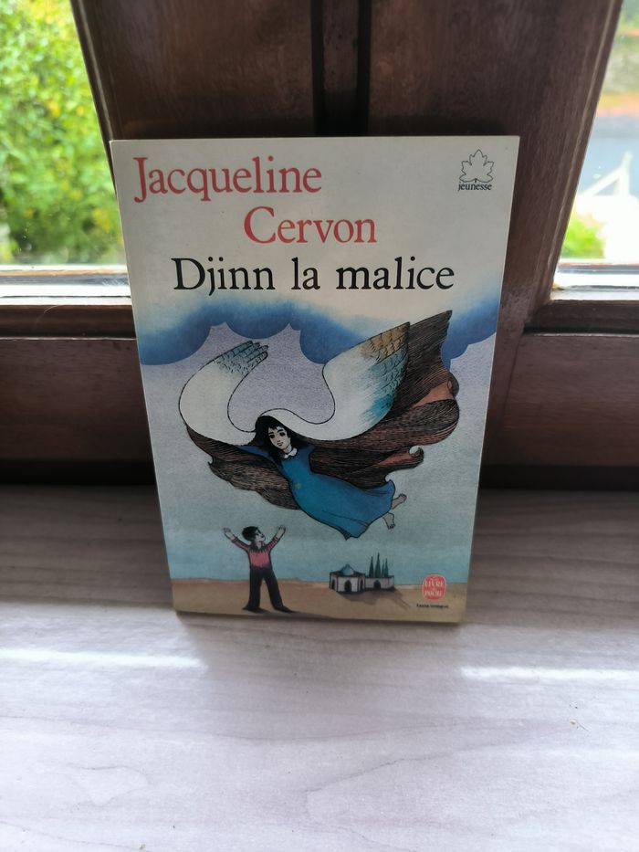 livre Djinn la Malice par jacqueline cervon en tres bon etat ref EC