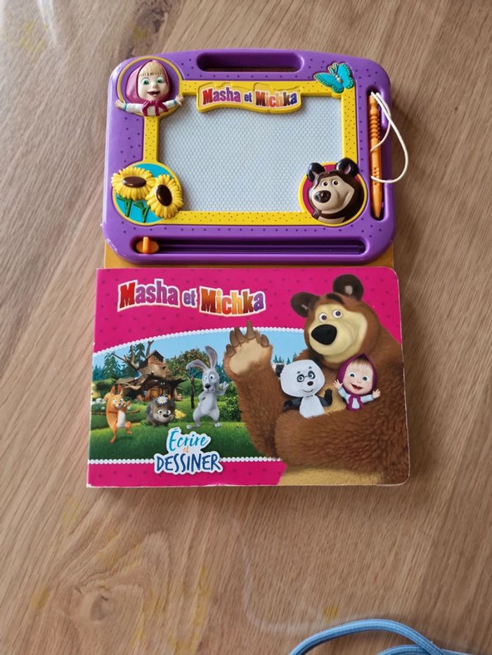 Livre tablette apprendre à dessiner macha