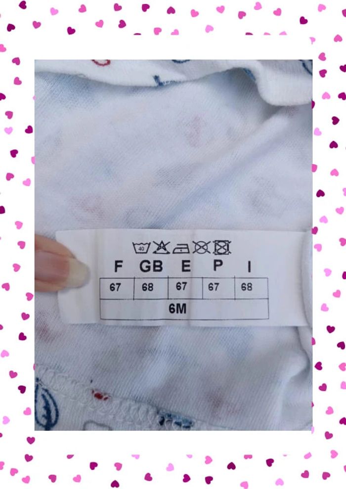 Tee shirt 6 mois Tex - photo numéro 3