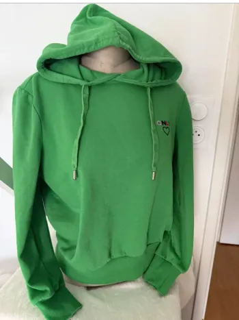 Sweat à capuche vert ONLY – Taille XS