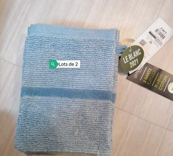 Gants de toilette monoprix