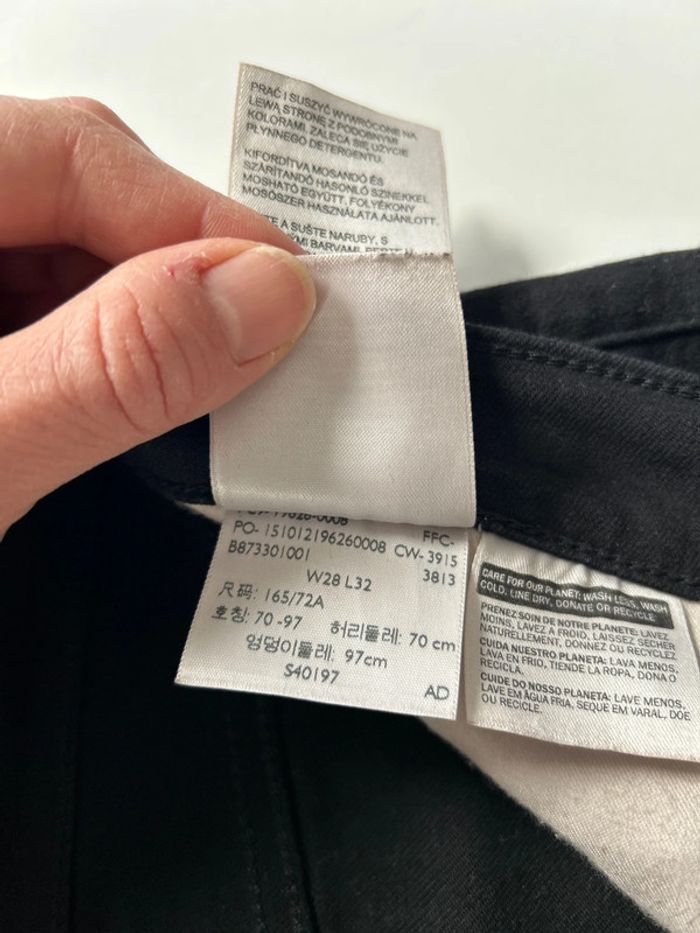 Pantalon Jeans Levi’s 311 Shpaing Skinny W28 L32 - photo numéro 4