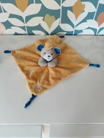 Doudou plat ours nounours ourson dodo d'amour