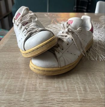 Adidas Stan Smith Blanche & Rose – 37⅓ – 5€