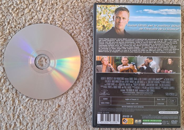 💿 DVD : Casino Royale 007 James Bond - photo numéro 3