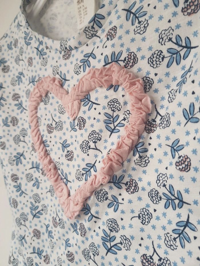 H&M - Tee-shirt à manches courtes - Neuf avec étiquette ! (9 mois) - photo numéro 4