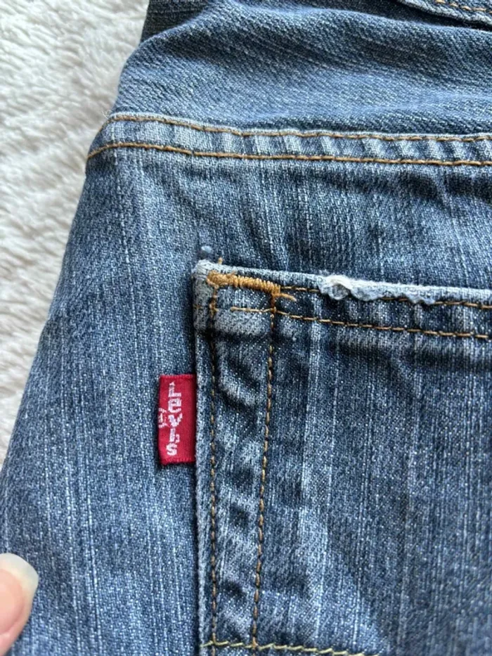 Jean Levi’s 559 Homme XL 46/48 W36 L36 bleu Relaxed straight droit Mexique 00s y2k grande taille - photo numéro 3