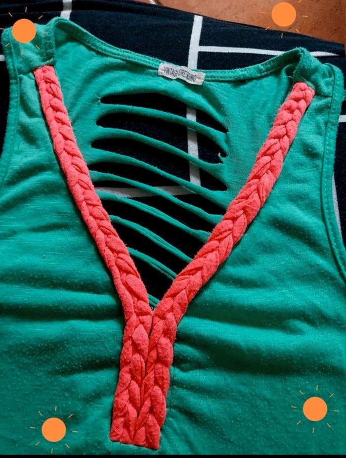 Haut vert TU - photo numéro 2