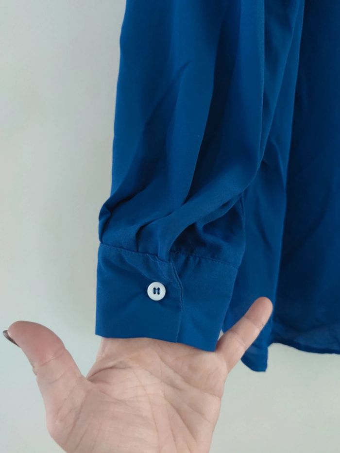 Blouse bleu électrique yoins taille xl neuf - photo numéro 5