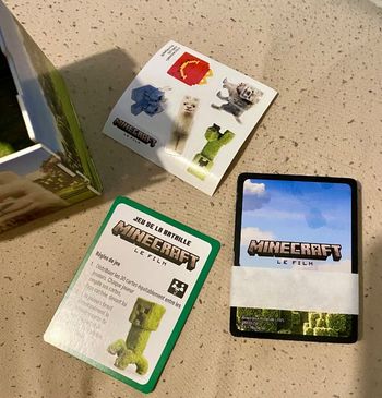 Jeu de carte minecraft mc do neuf