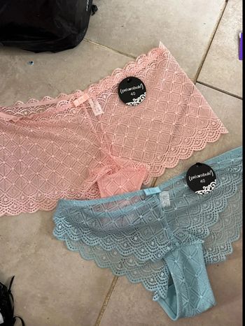Shorty et tanga femme taille 40