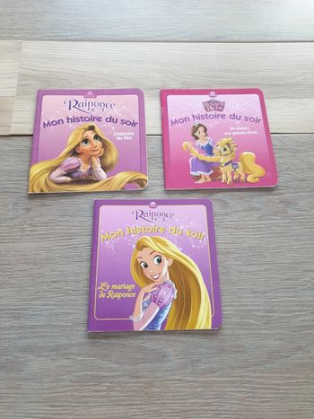 Livres mon histoire du soir raiponce