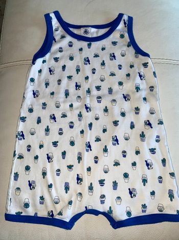 Combishort salopette Petit Bateau 36 mois