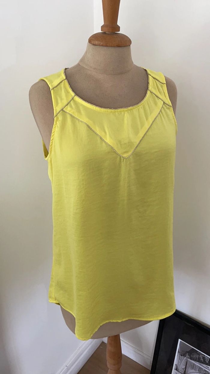 Chemisier jaune Promod taille M