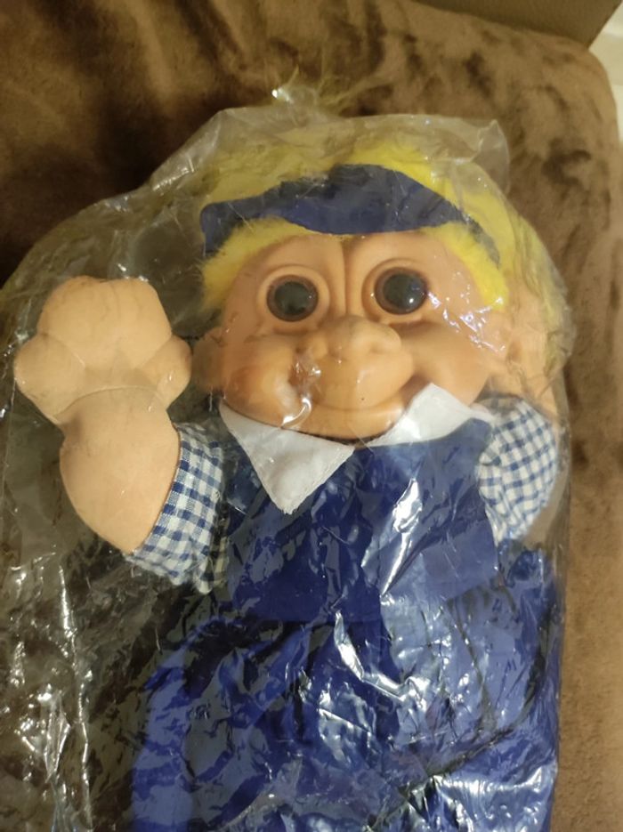 peluche troll vintage - photo numéro 6