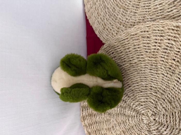 Peluche grenouille vintage - photo numéro 2