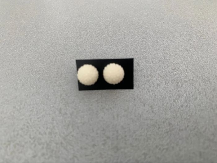 Boucles d’oreilles effet flocon de neige fantaisie
