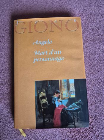 Livre titre Mort d'un personnage