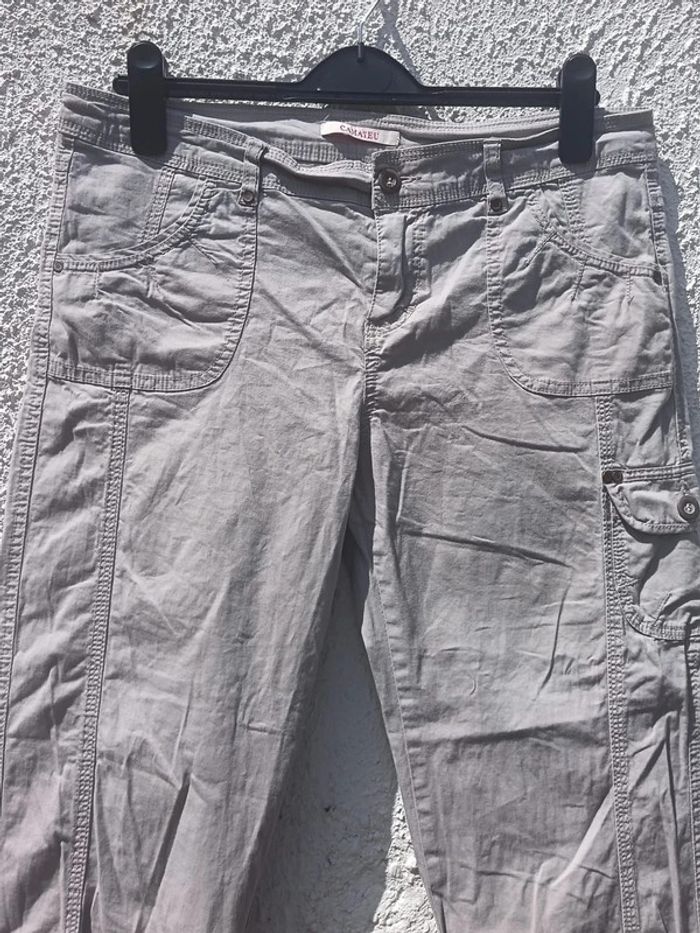 pantacourt Camaïeu femme 40 - photo numéro 3