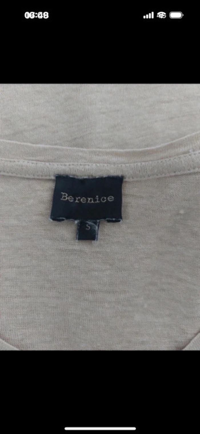 Tee shirt 100% lin Berenice taille s - photo numéro 3