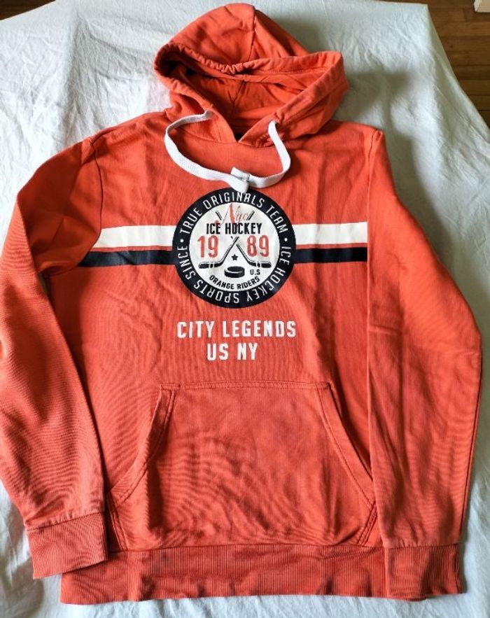 Sweat à capuche homme taille M, C&A