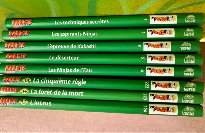 Naruto Bibliothèque verte