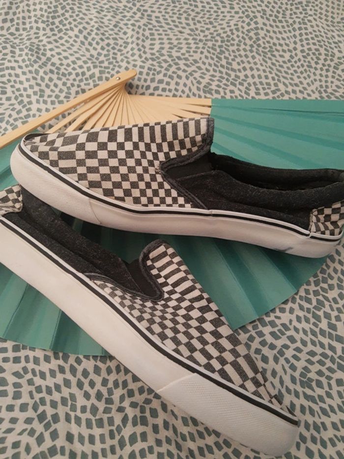 Lot de 2 paires de baskets type slip on 44 - photo numéro 2