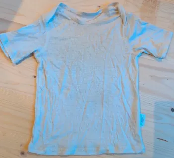 T-shirt laine pink wooly