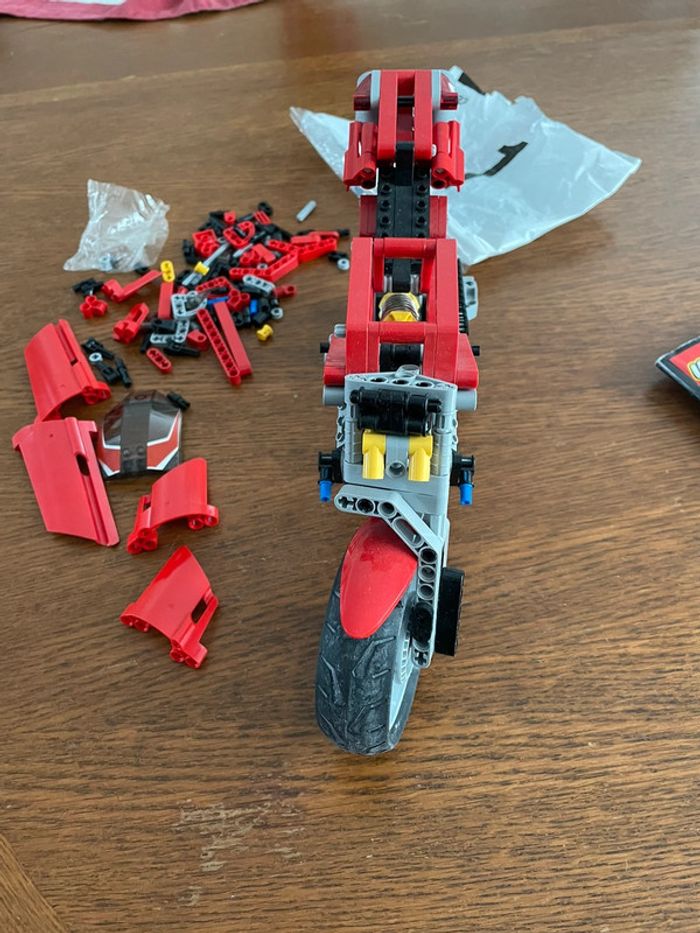 Moto Lego Technic 8420 - photo numéro 7