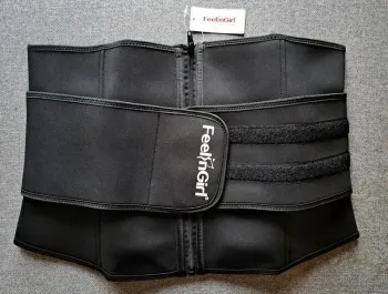 Corset sport noir en 4XL