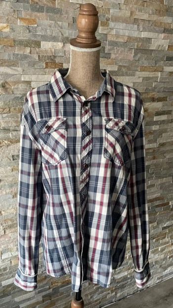 Chemise à carreaux Teddy Smith taille XL