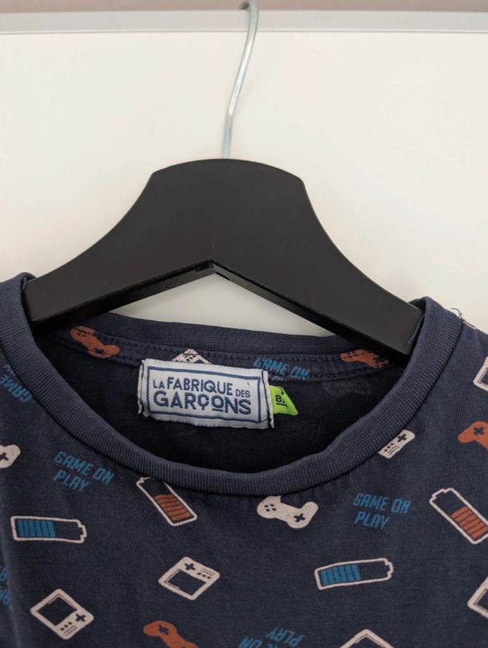 Tshirt motif gamer 8 ans la Fabrique des garcons - photo numéro 3