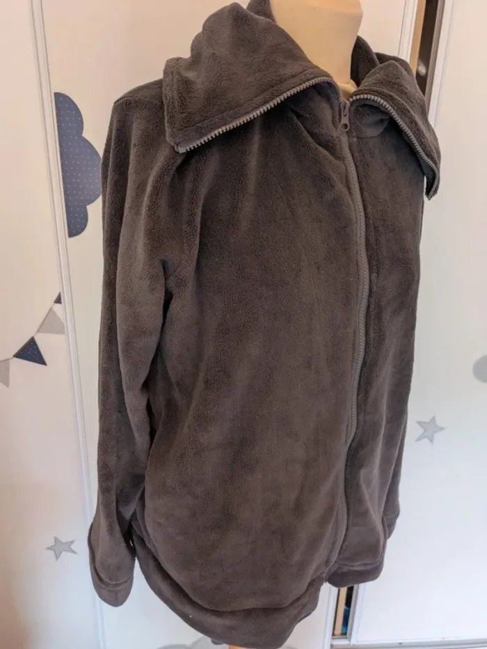 Veste polaire grise  Blancheporte 42/44 - photo numéro 2