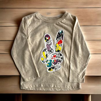 T-shirt Peace H&M 1,5 - 2 ans TBE (2€)