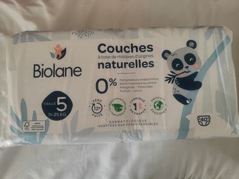 Couches biolane
