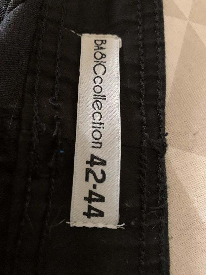 pantalon 7/8 noir - photo numéro 2