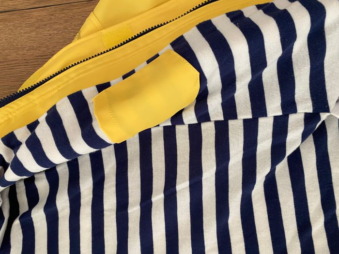 Imperméable marin jaune Sergent Major - 6 ans (comme neuf) - photo numéro 8