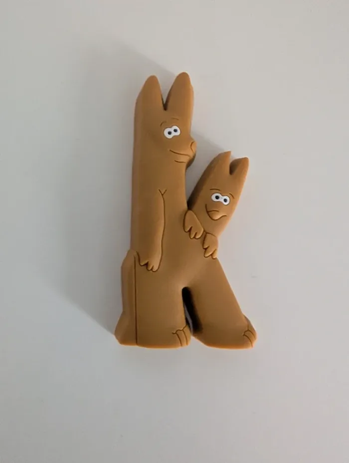 Lettre k de l' alphabet des alphas édition recrealire