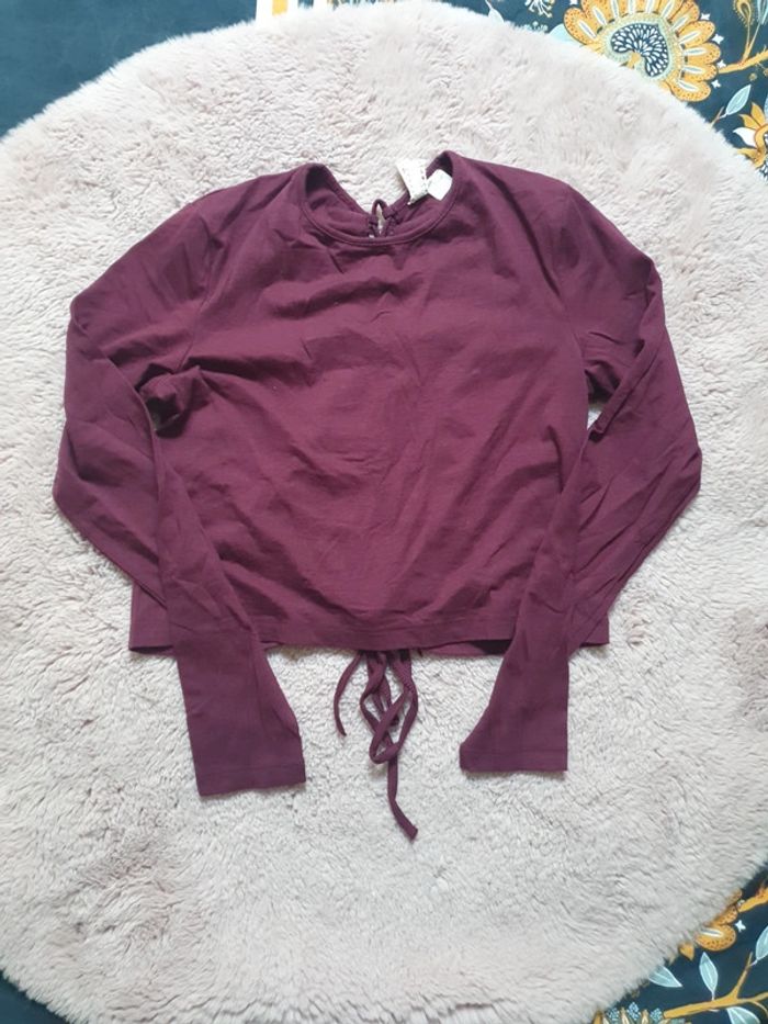 Croc top manches longues