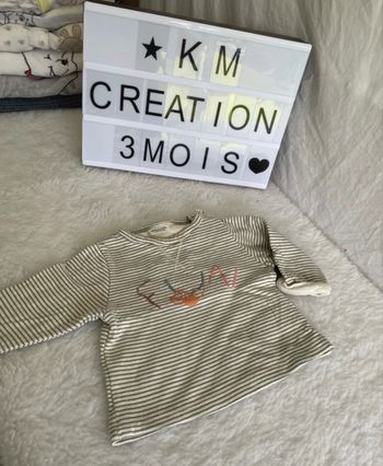 T-shirt 3 mois tape à l’œil 