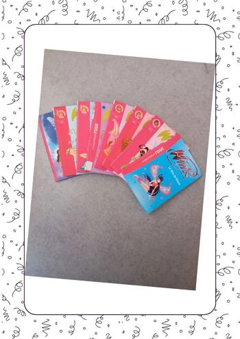 Lot 8 livres Winx bibliothèque rose