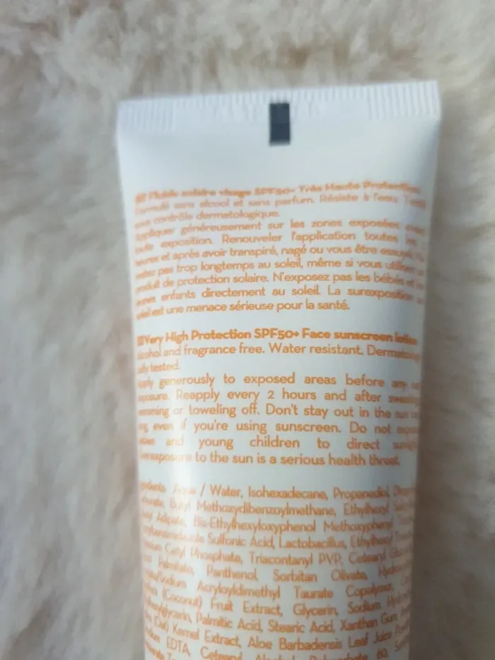 Neuf crème fluide solaire visage marque Polaar - photo numéro 2