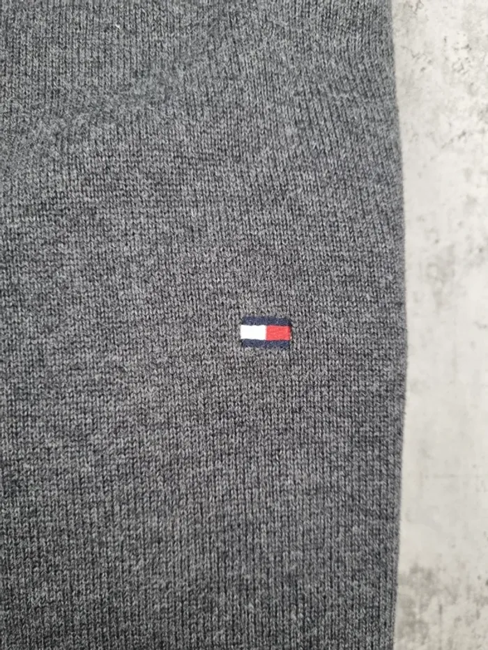Veste zippée Tommy Hilfiger gris foncé – Taille XL Hommes (mesures en photos) - photo numéro 5