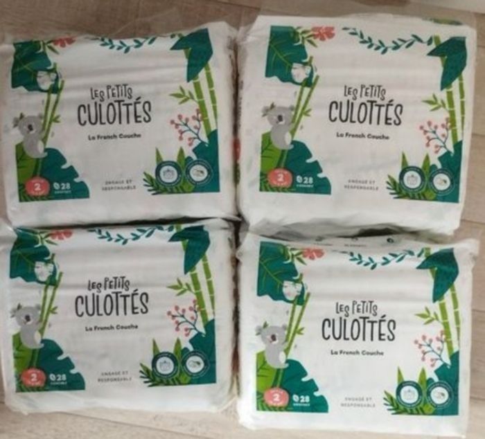 Lot de couches les petits culottés - taille 2