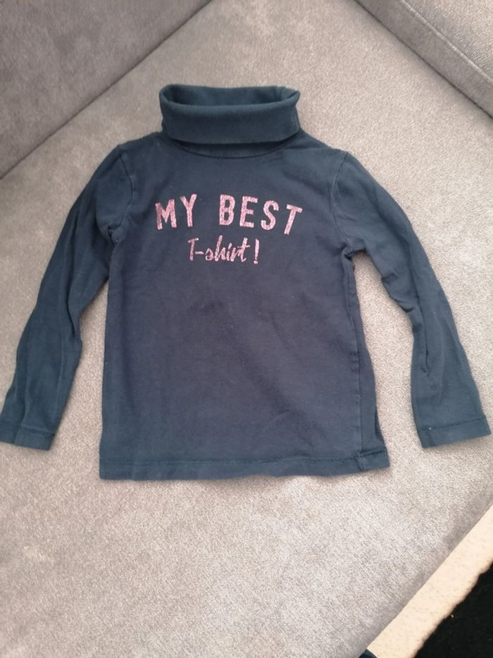 tee-shirt col roulé