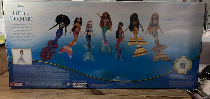 Coffret Barbie Disney La Petite Sirène – 7 sœurs sirènes – Neuf sous blister - photo numéro 5