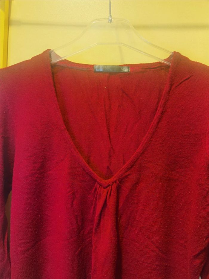 Pull rouge MIM - photo numéro 3
