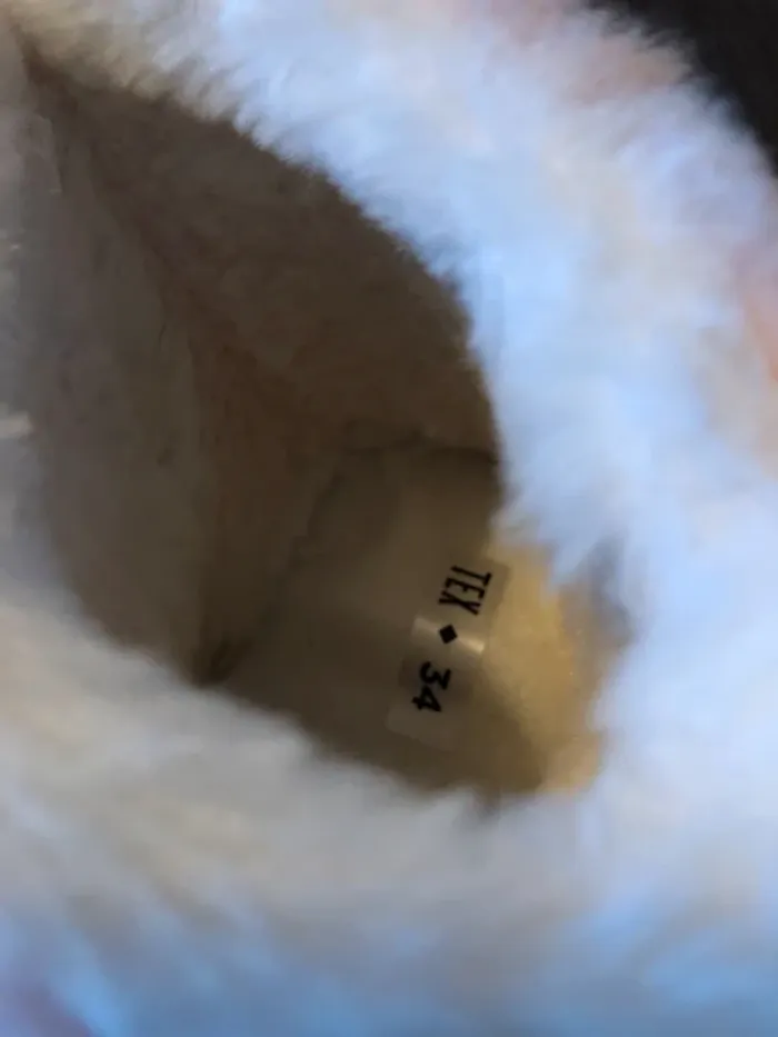 Chaussons bottes fille chaude 34 - photo numéro 5