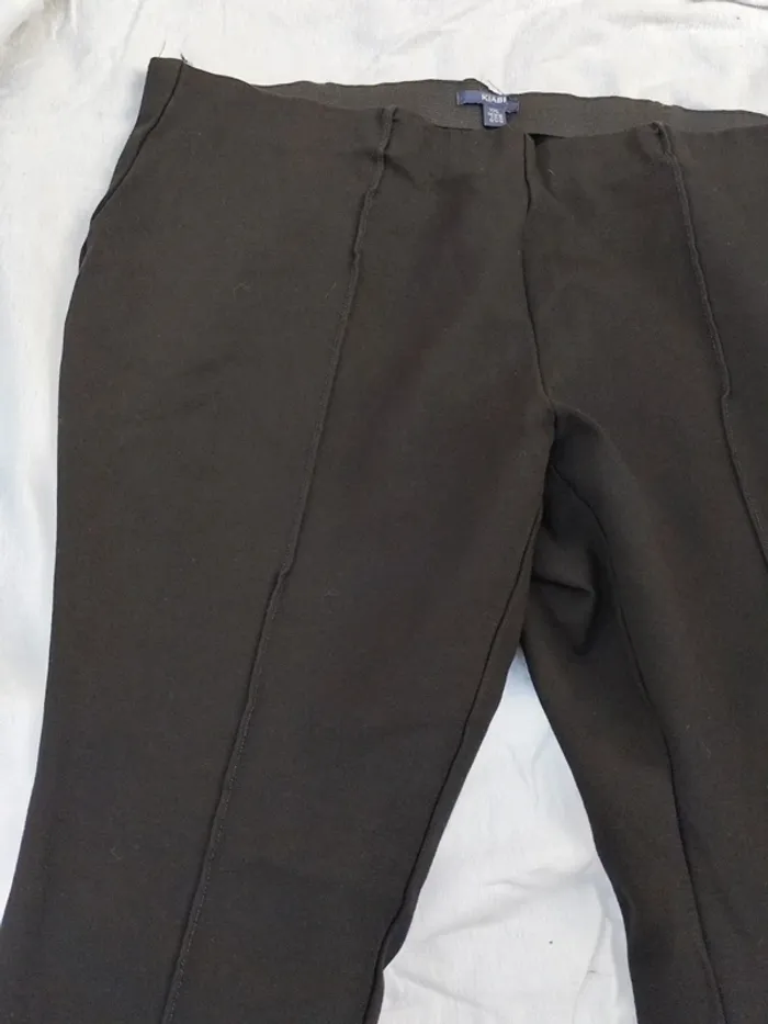 Pantalon à pinces noir femme taille XXL - photo numéro 3
