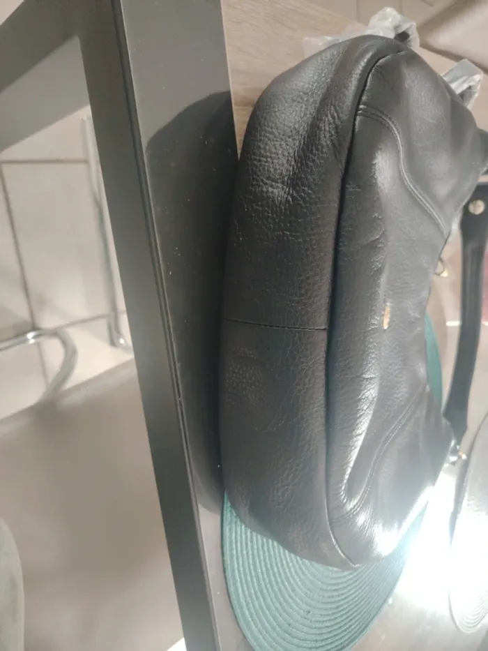 Sac à main cuir hexagona - photo numéro 3